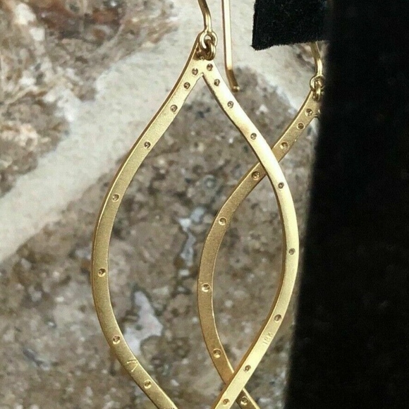 **SOLD** ~ JAMIE WOLF ~ 18K Yellow Gold and Diamond Earrings - Picture 8 of 13